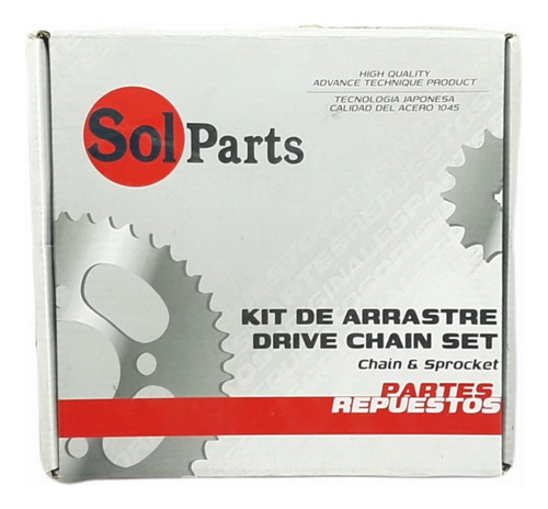 Kit De Arrastre Para Moto Akt 125 Evo
