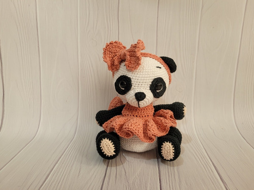 Amigurumi Panda Tejido Al Crochet