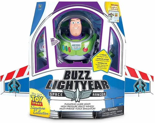 Buzz lightyear con certificado de autenticidad hotsell
