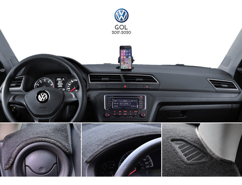Cubretablero Volkswagen Gol Con Porta Celular Mod. 2018