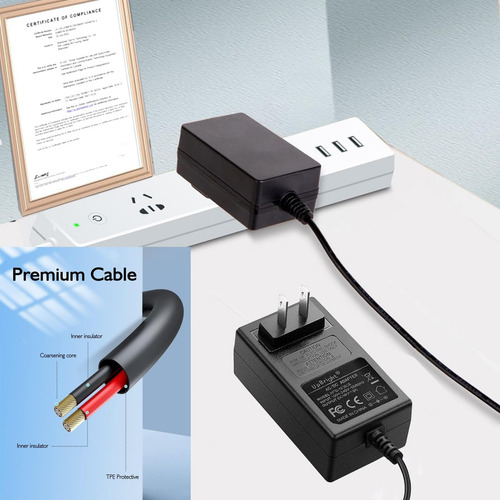 Upbright Adaptador De 15 V Compatible Con Altavoz Bluetooth
