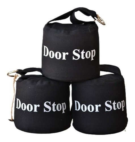 Pack X3 Traba Puertas Stop Door Bolsas Bool Con Arena