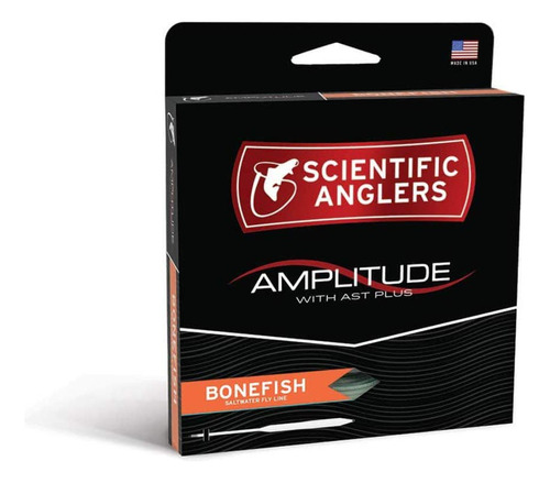 Scientific Anglers Amplitud Bonefish Fly Line, Black/surf/iv