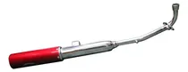 Comprar Caño Escape Racing Para C110 Gemoto Rojo