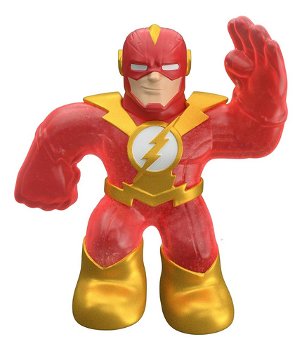 Muñeca elástica Goo Shifters Flash de 11 cm, Goo Jit Zu Dc