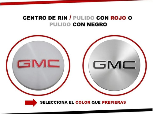 Par De  Centros De Rin Gmc Yukon Denali 15-16 Pulido 83 Mm