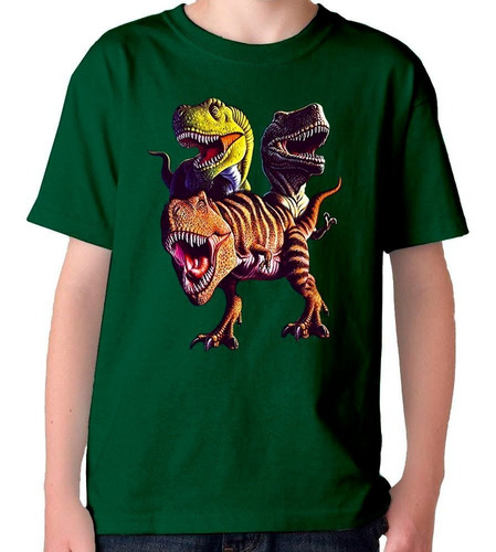 Remera Camiseta Dinosaurios Jurassic Word En Varios Colores