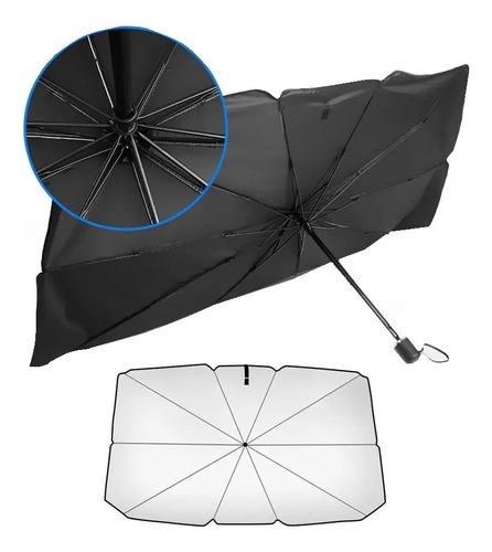 Sombrilla Parasol Carro Proteccion Solar Parabrisas Automovi