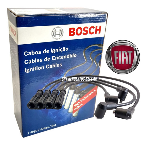 Cables Bujia Fiat Palio Siena 1.3 8v Fire Mpi Dos Bobinas