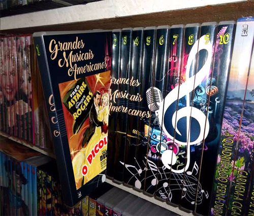 Coleção Grandes Musicais Americanos  Luxo  10 Dvds Lote 1