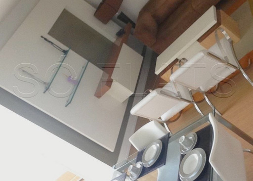 Imagem 3 de 15 de Ótimo Flat Em Alphaville, Prox Ao Shoppings, Centro Comercial E Grandes Vias - Sf30707