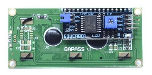Imagen 3 de 6 de Display Pantalla Lcd 16x2 Con I2c Incorporado Para Arduino
