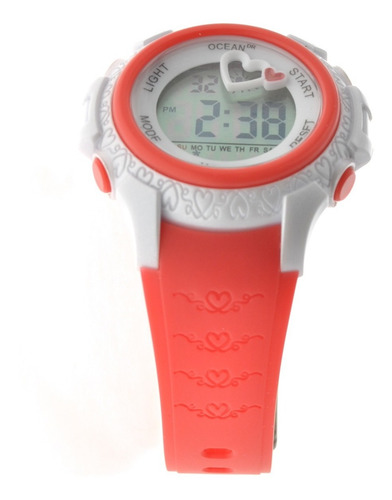 Imagen 4 de 8 de Reloj Mujer Ocean Dr. Deportivo Digital Sumergible Dig183-5