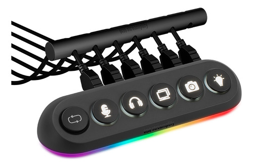 Hub Streamplify Hub Deck5-rgb 5 Puertos Usb