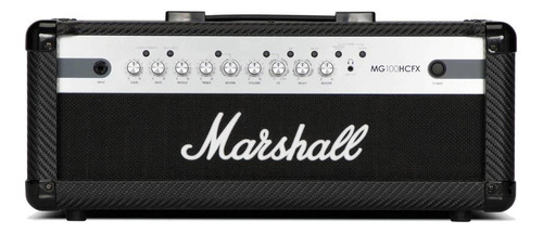 Amplificador Marshall MG Carbon Fibre MG100HCFX Transistor para guitarra de 100W color negro 230V