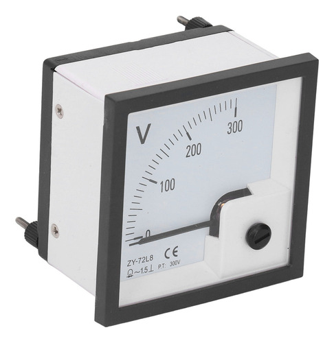 Voltímetro Analógico De 300 V, Voltímetro Con Puntero, Panel