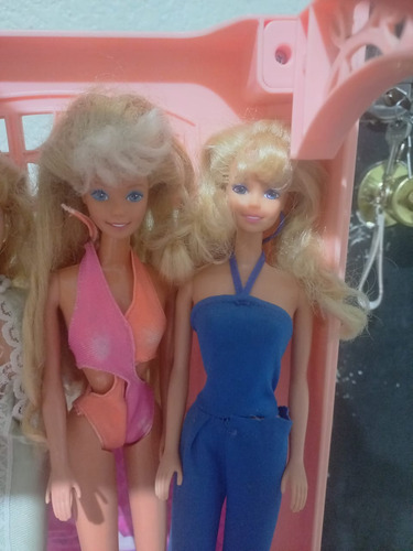 Lote De Barbies De Los 80 (Usado)
