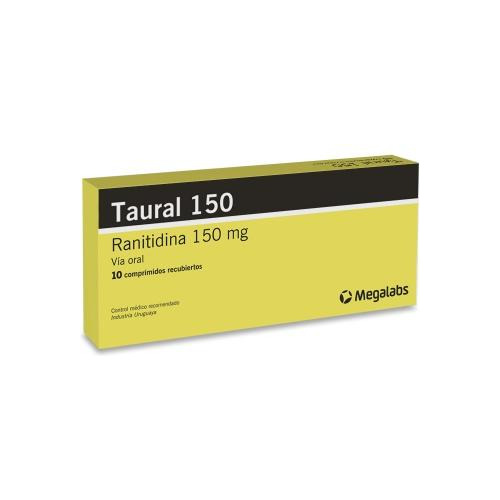 Taural 150 Mg 10 Comprimidos