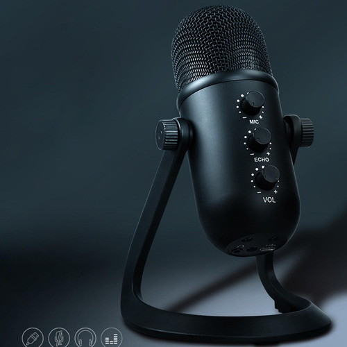Shaoke Micrófono Usb For Juegos De Grabación De Audio For