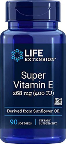 Life Extension Super Vitamina E 400 Ui, 90 Softgel