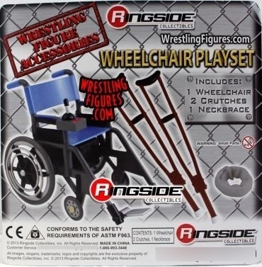 Silla De Ruedas De Las Figuras Wwe Elite Accesorios