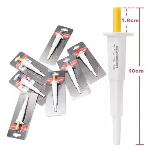 Micropipeta Automática Dlab Dragonlab Toppette Volumen Fijo Color 30ul