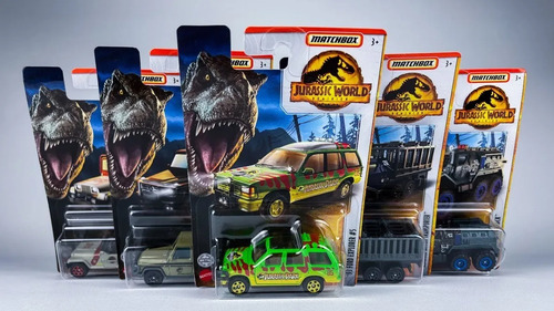 Matchbox Jurassic World Auto 1:64 Varios Modelos ´15 Chevy Silverado