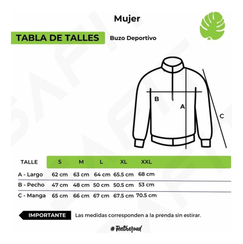 Buzo Mujer Deportivo Gimnasio Medio Cierre Fitness Running