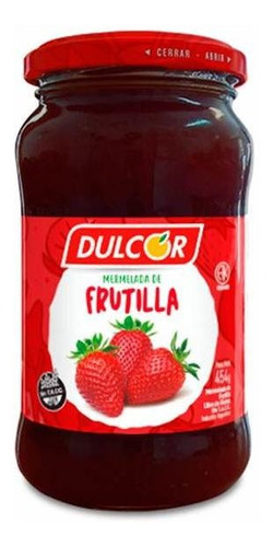 Mermelada Frutilla Dulcor 454g X 6 Unidades -  Mataderos