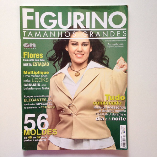 Revista Figurino Tamanhos Grandes  N°15 Bb271