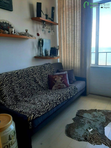 Imagem 4 de 15 de Apartamento 3 Dormitórios Vista Mar No Bairro Aparecida Santos - 2809