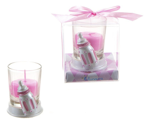 Lunaura Baby Keepsake - Juego De 12 Velas Votivas De Cristal