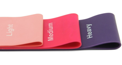 Imagen 4 de 6 de Set Kit Bandas Elasticas Fitness Isometricas Balboafit Yoga