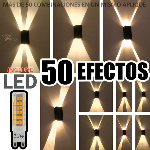 Difusor Interior Efecto 50 Rayos Regulable - Led 12w Potente