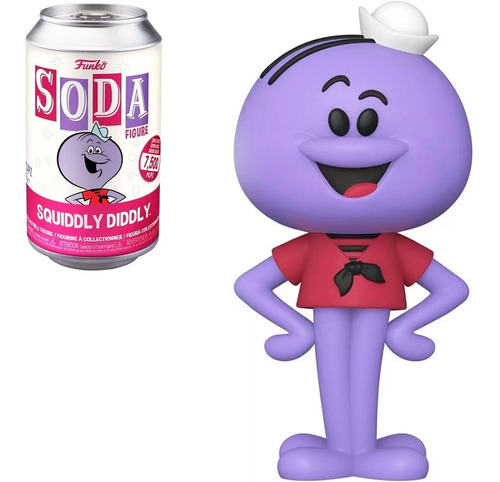 Funko Soda Figure Hanna Barbera Squiddly Diddly Original
