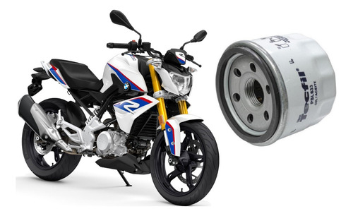 Filtro Óleo Bmw G 310 R Tecfil Psl633 = Mahle Oc1141