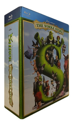 Shrek La Historia Completa 4 Peliculas En Blu-ray