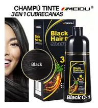 Comprar Shampoo Tinte Para Cabello Cubre 100% Las Canas Color Negro
