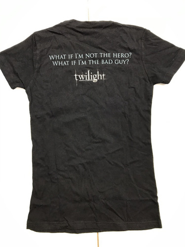 Blusa Dama Playera Twilight Crepusculo Team Edward Hottopic
