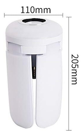 Lámpara De Techo Con Música Bluetooth Deformada Ventilador