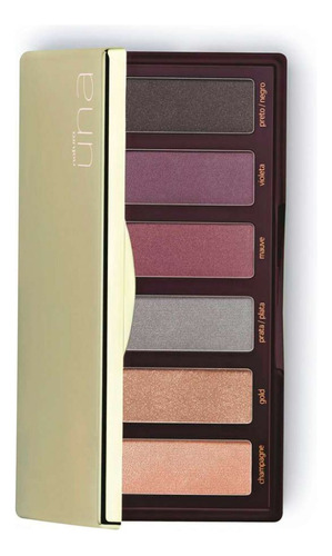 Paleta Sombras Glam De Natura - g a $1248