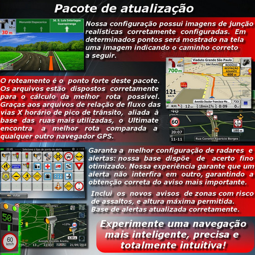 Cartão Atualização Gps Igo Foston Midi Multilaser Tracker