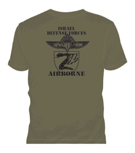 Camiseta Israel Defense Forces Airborne Tam. Gg