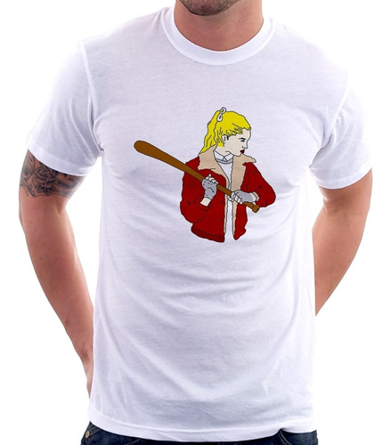 Camiseta Baseball Girl Camisa Masculina