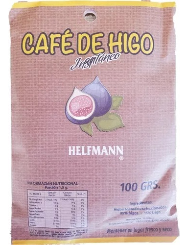 Cafe De Higo, Cebada, Trigo Y Quinoa 