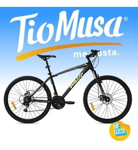 Bicicleta Mountain Bike Philco Escape Rodado 26 Tio Musa