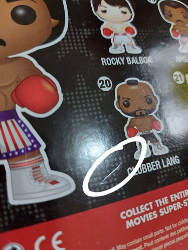 Funko Pop Apollo Creed 19 (pelicula Rocky)