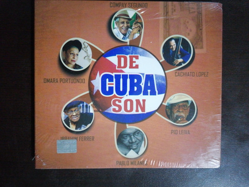 Música Cubana Cd Compay Segundo +ibrahim Ferrer+pio Leiva 