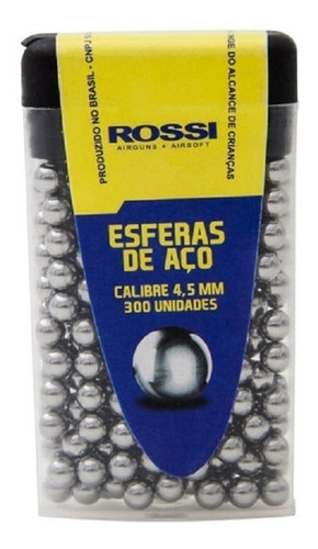 Imagem 5 de 9 de Kit Blister 1500 Esferas Aço 4,5mm +10 Cilindros Co2 Airsoft