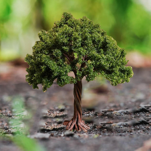 2 Juguetes De Arquitectura De Árbol Modelo Verde Para
